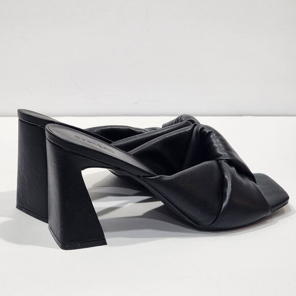 Open Edit Saydee‎ Heeled Sandals Black Size 11 - Picture 6 of 13